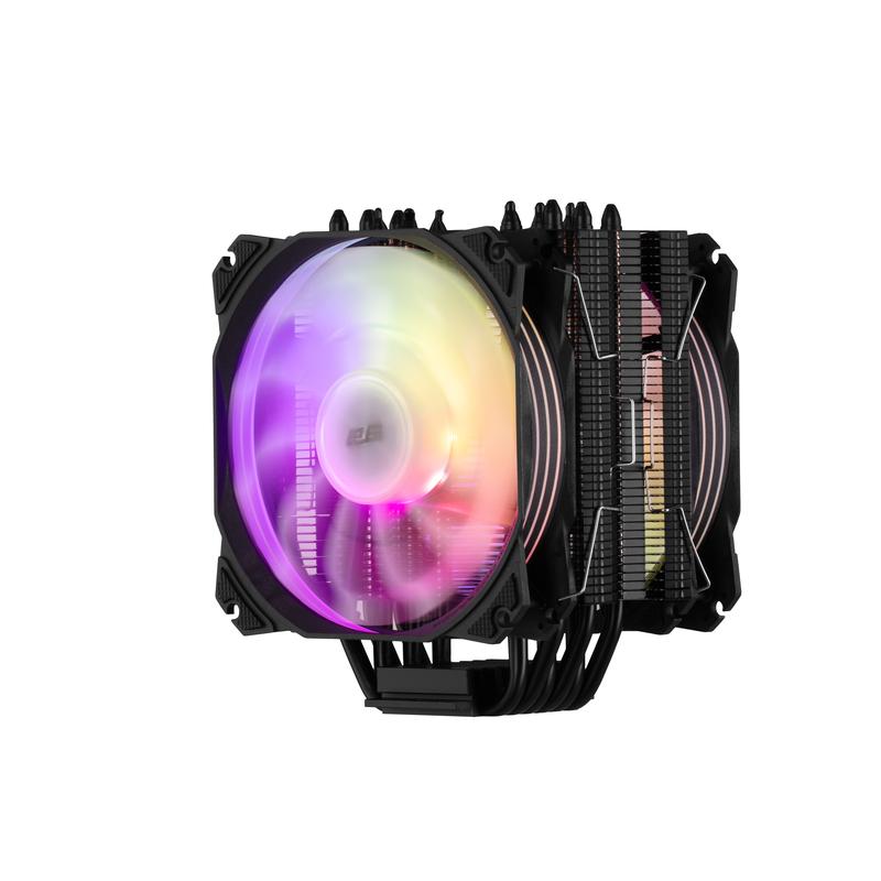 2E Gaming CPU cooler Air Cool AC120D6-ARGB