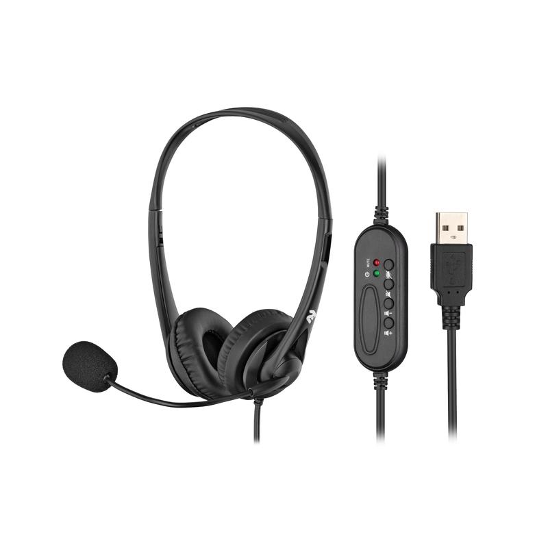 2E PC headset stereo On-ear CH11 USB