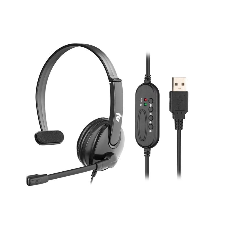 2E PC headset mono On-ear CH12 USB