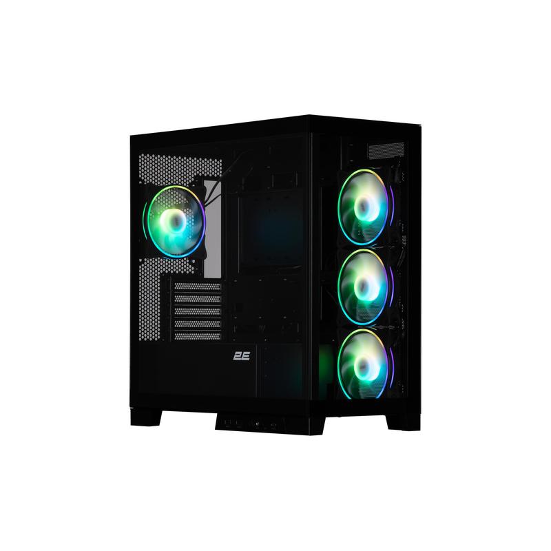 2E Gaming PC case Fantom GK701B without PSU