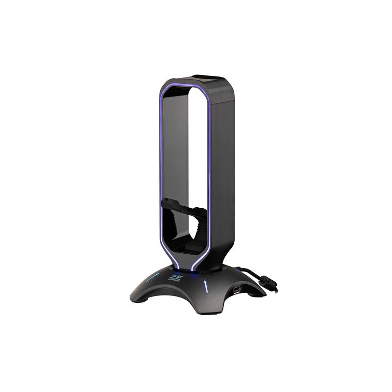 2E Gaming Headset Stand RGB USB Black