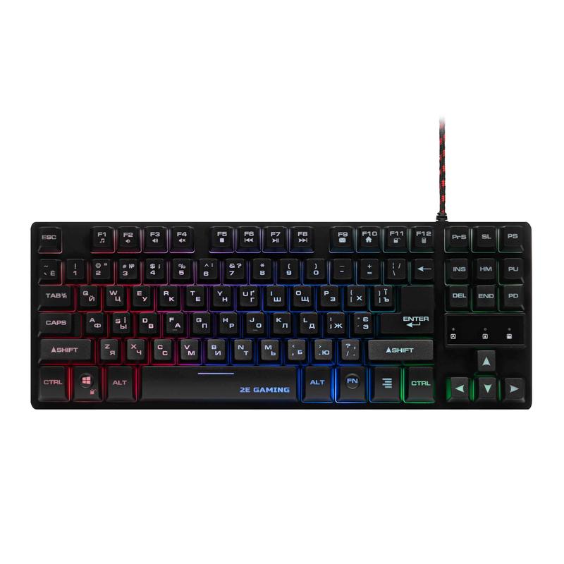 2E Gaming Keyboard KG290 87 keys LED USB Black Ukr