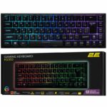 2E Gaming Keyboard KG350 RGB 68key USB Black Ukr