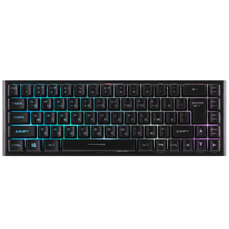 2E Gaming Keyboard KG360 RGB 68key WL Black Ukr