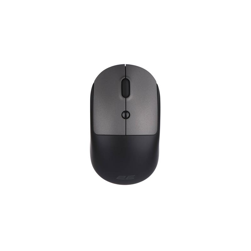 2E Mouse MF218 Silent WL BT Black/Gray