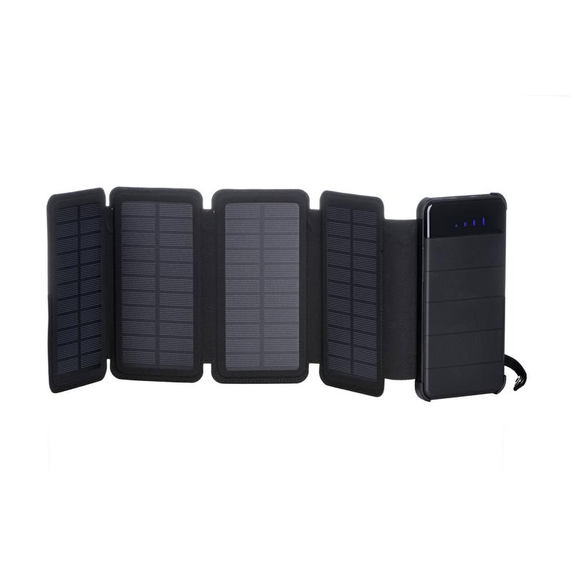 2E Power Bank Solar 8000mAh Black