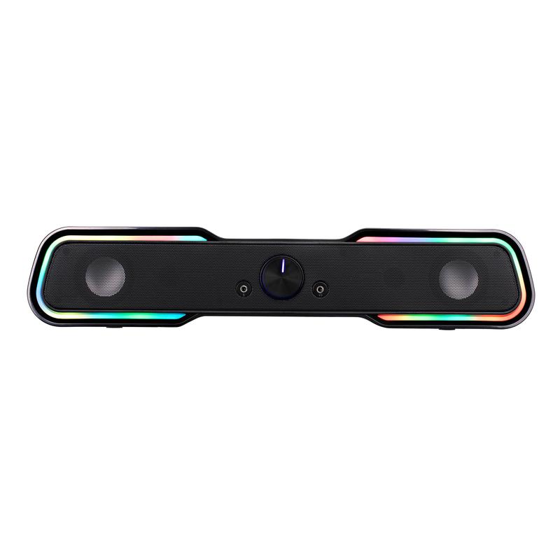 დინამიკი 2E Multimedia speaker PCS101 RGB, 2.0, USB, Black