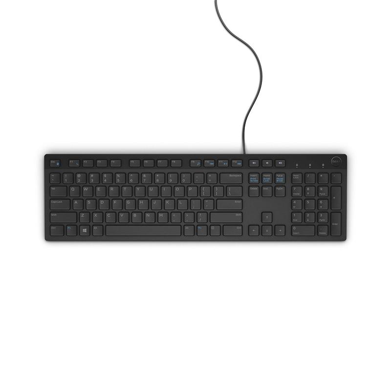 Dell Multimedia Keyboard-KB216 - Black