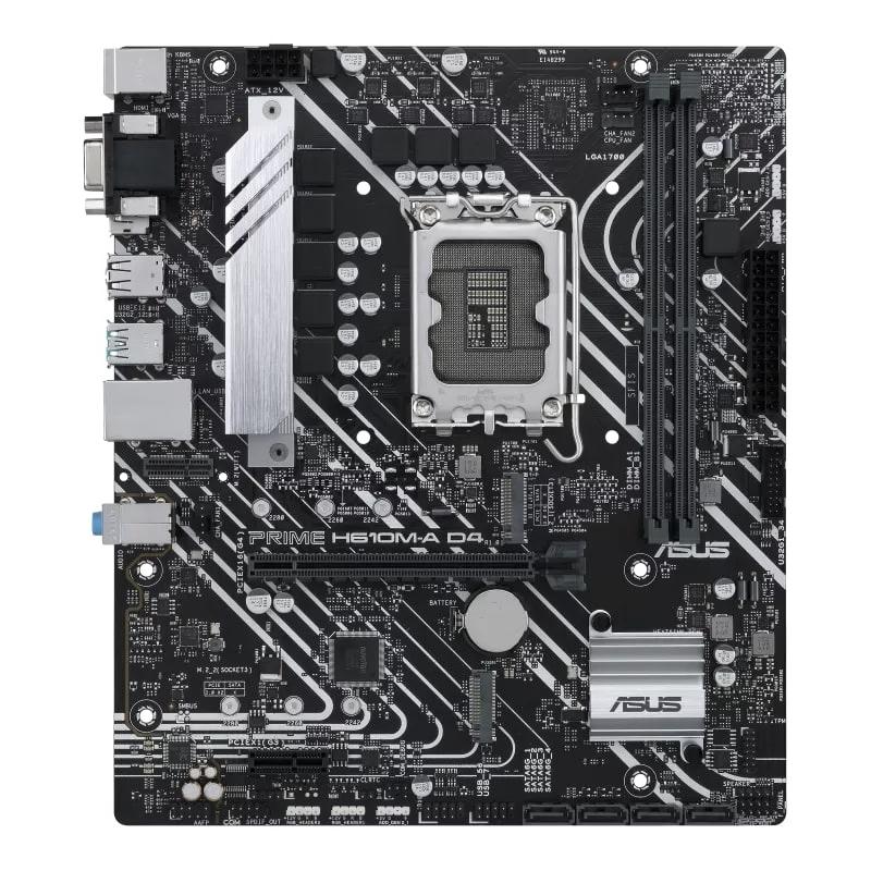 ASUS PRIME H610M-A D4-CSM s1700 H610 2xDDR4 M.2 HDMI-VGA-DP mATX