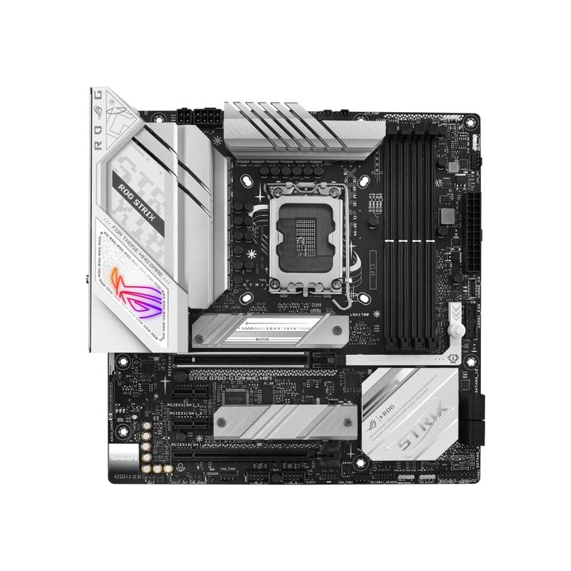 ASUS Motherboard ROG STRIX B760-G GAMING WIFI s1700 B760 4xDDR5 M.2 HDMI DP Wi-Fi BT mATX