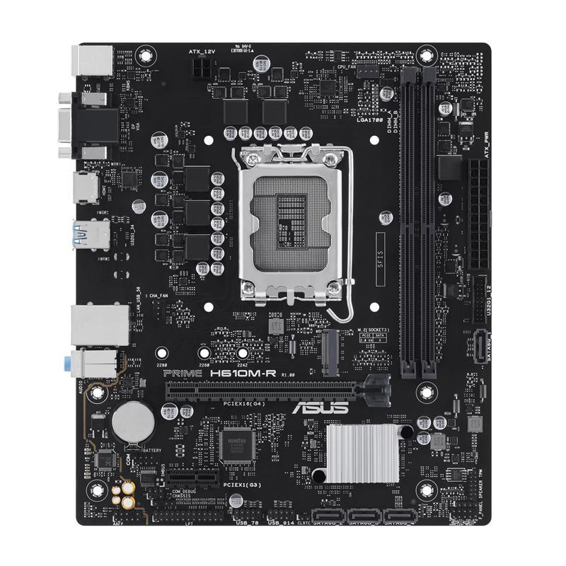 ASUS PRIME H610M-R-SI s1700 H610 2xDDR5 M.2 HDMI D-Sub DP mATX