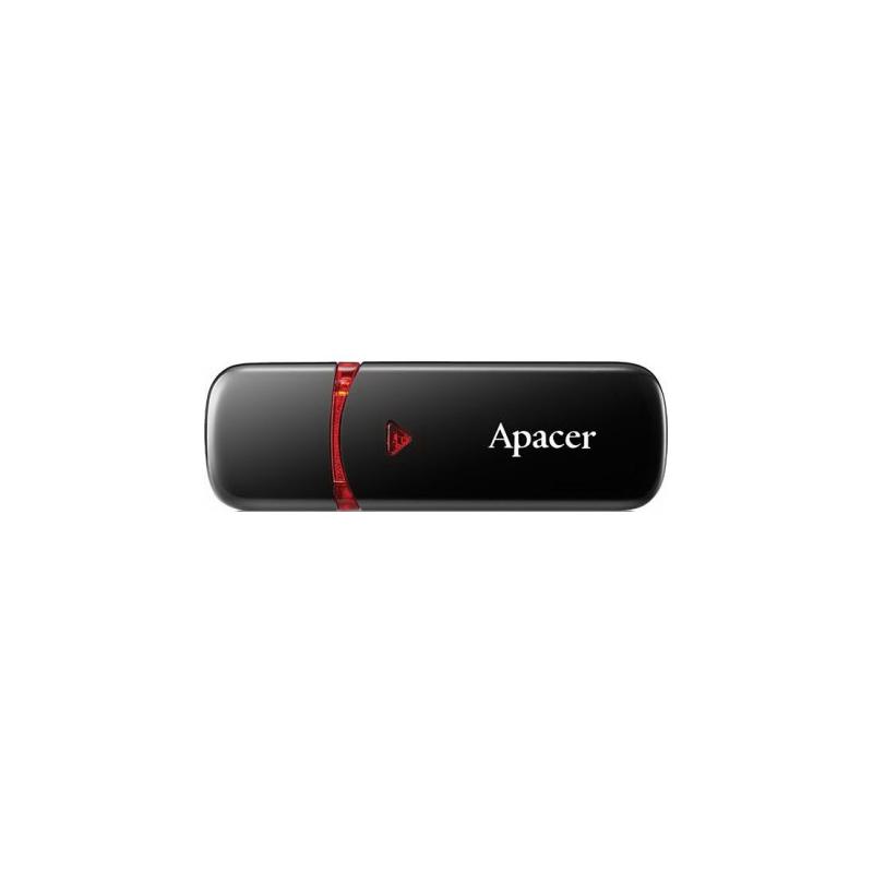 Apacer 64GB USB 2.0 Type-A AH333 Black