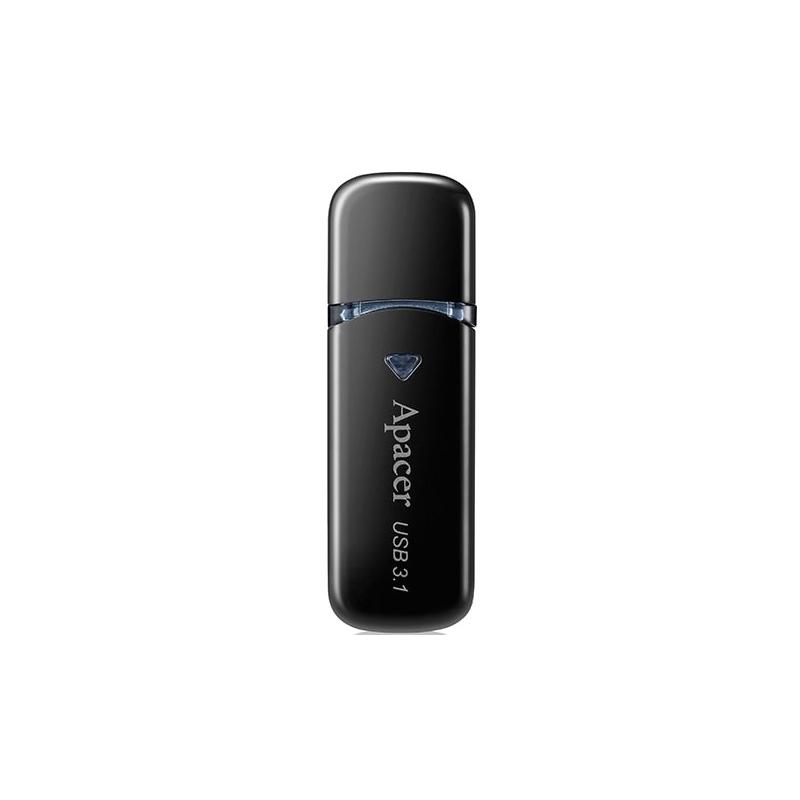 Apacer 64GB USB 3.2 Type-A AH355 Black