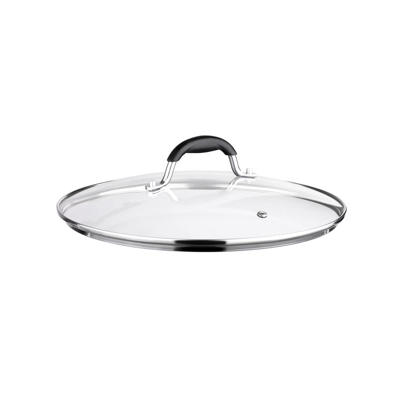 თავსაფარი ARDESTO Lid Black Mars 28 см glass stainless steel silicone