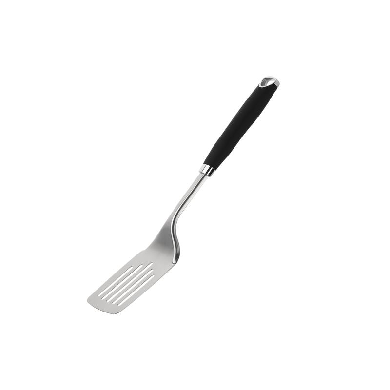 სპატულა Ardesto AR2124SB Gemini, Kitchen Spatula, Silver/Black