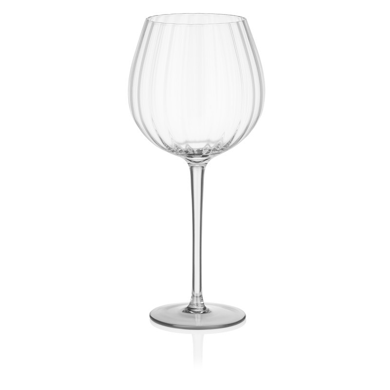 ჭიქების ნაკრები Ardesto AR2655TG Black Mars Orion, 550ml, 2pcs, Wine Glasses Set, Transparent/Grey