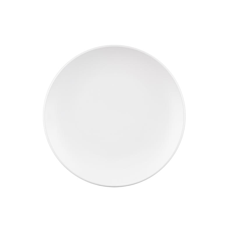თეფში Ardesto AR2926WM Dinner Plate Lucca, 26 cm, Ceramics White