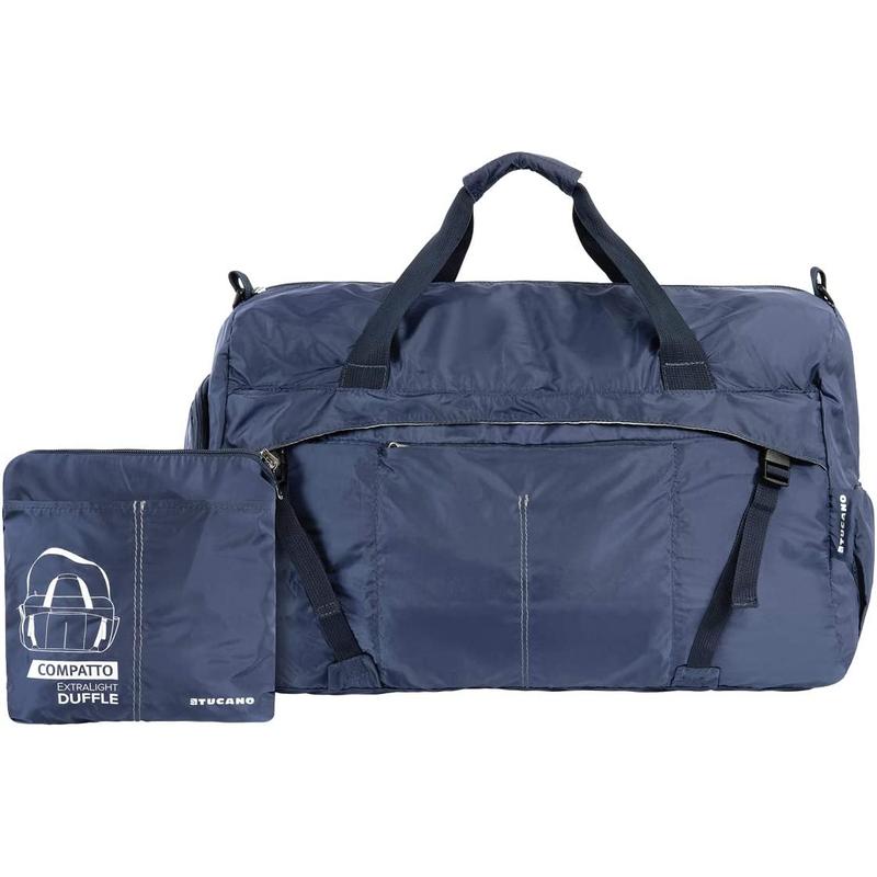 ჩემოდანი Tucano COMPATTO XL WEEKENDER PACKABLE BLUE