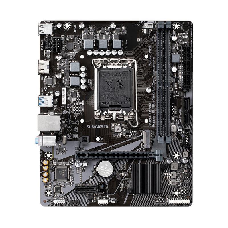 Gigabyte Motherboard H610M K DDR4 s1700 H610 2xDDR4 M.2 HDMI mATX