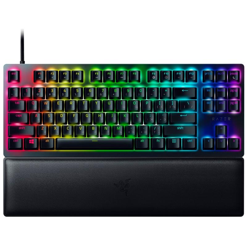 Razer Gaming Keyboard Huntsman V2 Tenkeyless Purple Switch RU Black