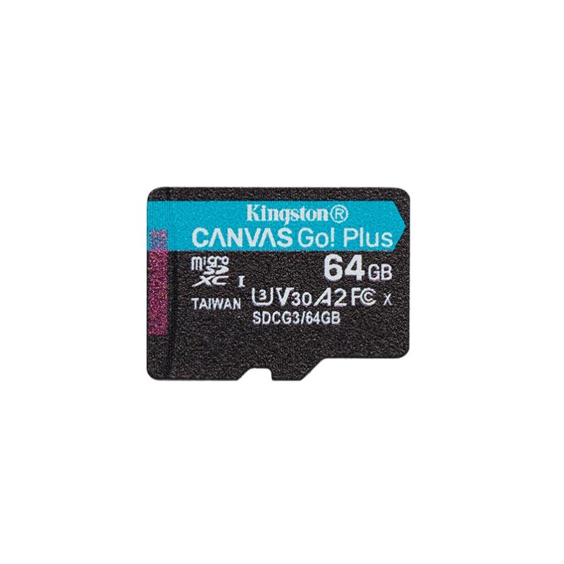 Kingston microSD 64GB C10 UHS-I U3 A2 R170/W70MB/s