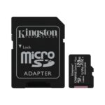 Kingston microSD 128GB C10 UHS-I R100MB/s + SD