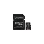 Kingston microSD 512GB C10 UHS-I U3 A1 R100/W85MB/s + SD