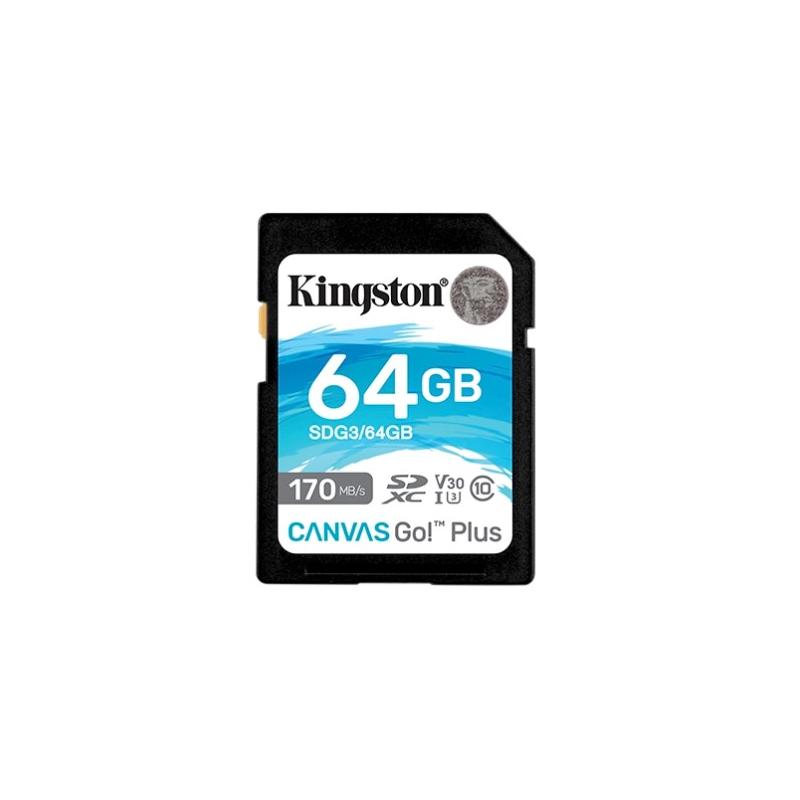 Kingston SD 64GB C10 UHS-I U3 R170/W70MB/s