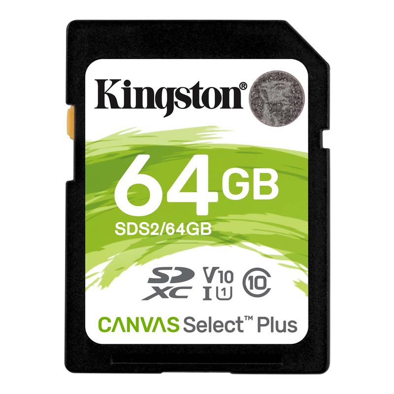 Kingston SD 64GB C10 UHS-I R100MB/s