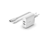 Belkin Home Charger 24W DUAL USB 2.4A