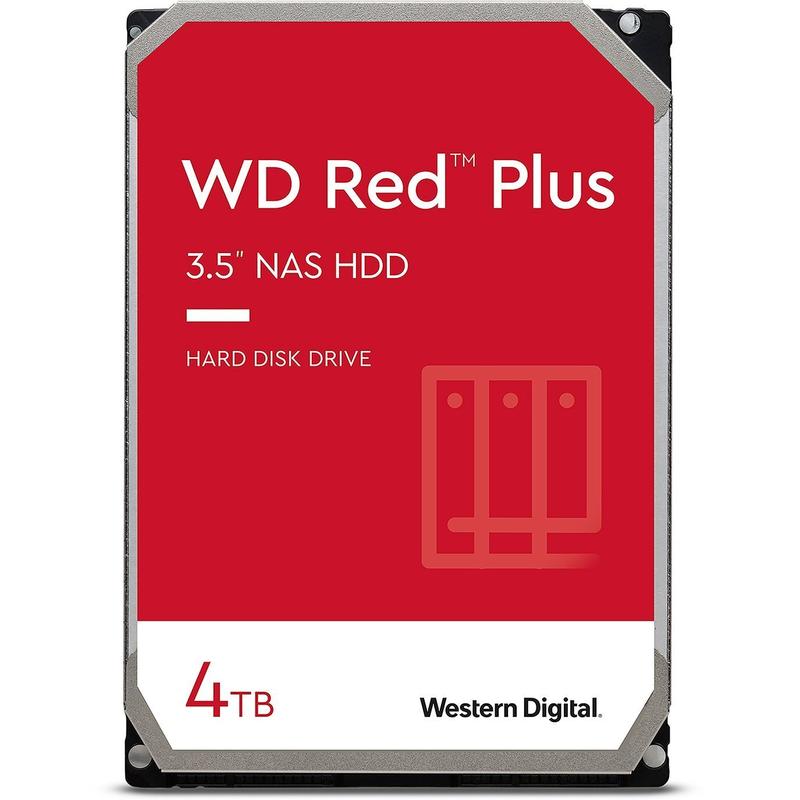 WD 4TB 3.5" 5400 256MB SATA Red Plus NAS