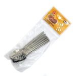 ყავის კოვზი უჟანგავი მეტალის 13სმ 6ც MH-21074