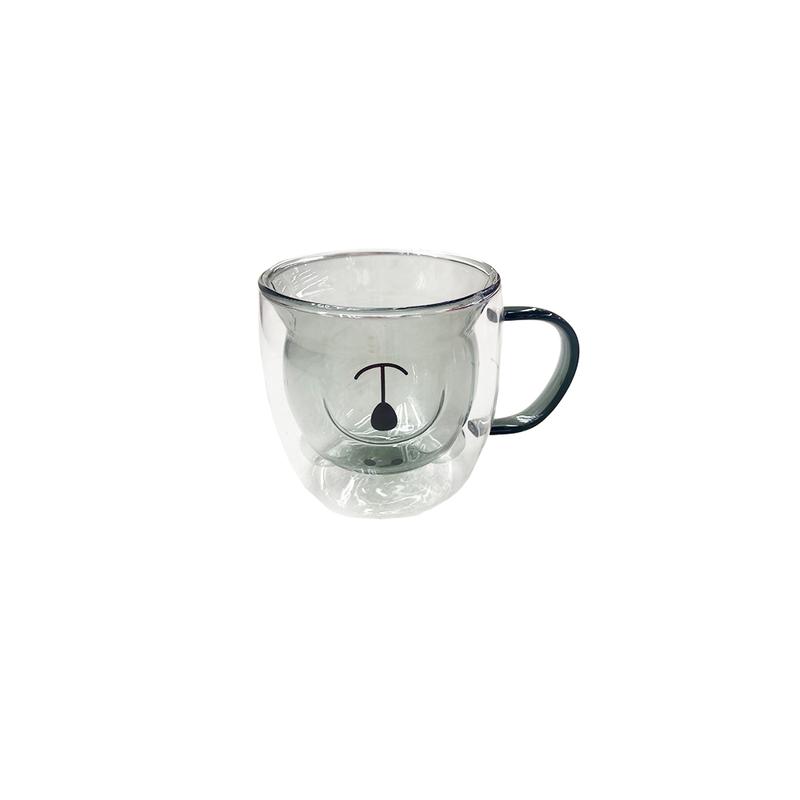 მინის ჭიქა ფერადი MH-23865 250მლ