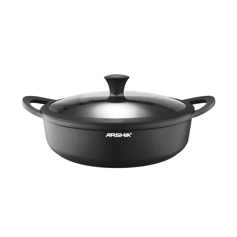 ტაფა-ქვაბი გრანიტის 32სმ თავსახურით CO498-3118 26494 ARSHIA