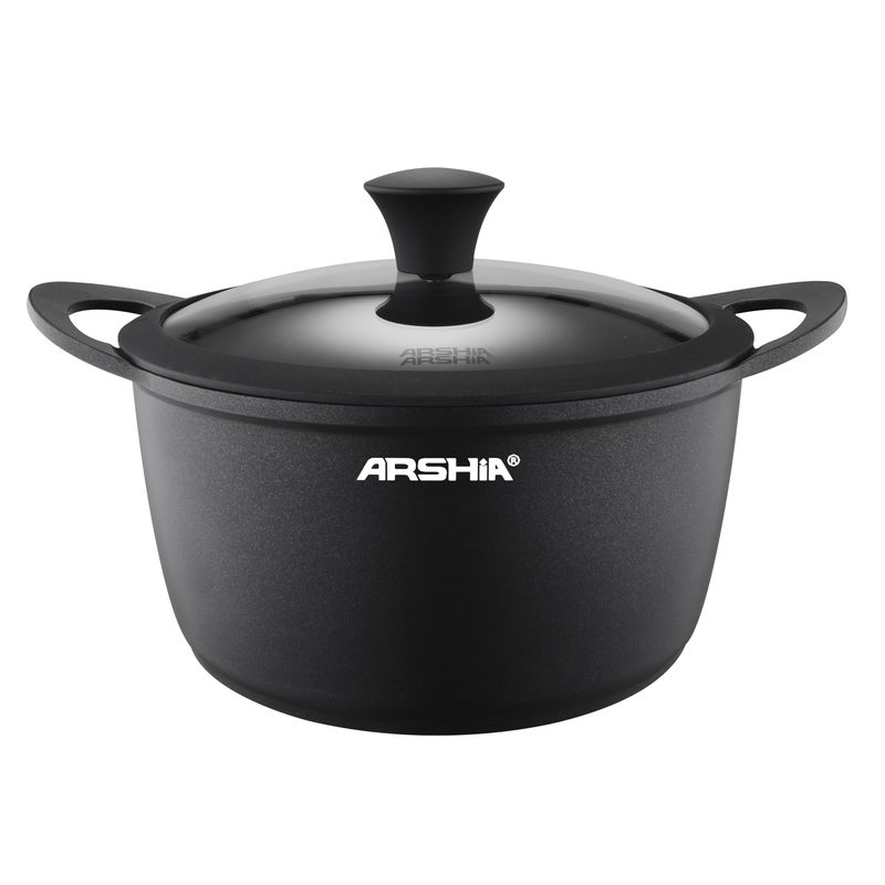 ქვაბი გრანიტის 24სმ თავსახურით CO498-3114 26491 ARSHIA