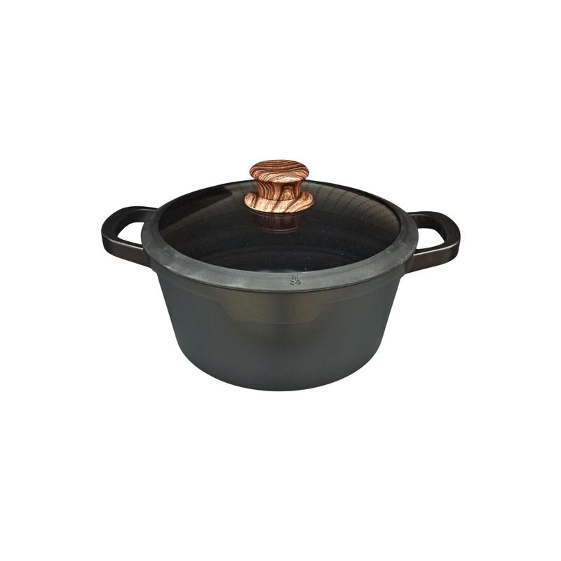 ქვაბი 24სმ MH-30300 სილიკონის თავსახურით