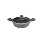 ქვაბი 28სმ სილიკონის თავსახურით MH-30313