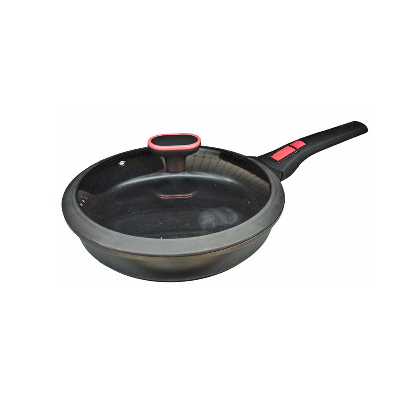 ტაფა 20სმ სილიკონის თავსახურით MH-30318