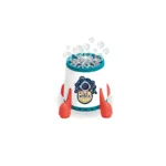 საპნის ბუშტების გამშვები რაკეტის ვიზუალით ხმით და განათებით