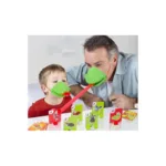 პლასტმასის სათამაშო ქამელეონის ნიღაბი