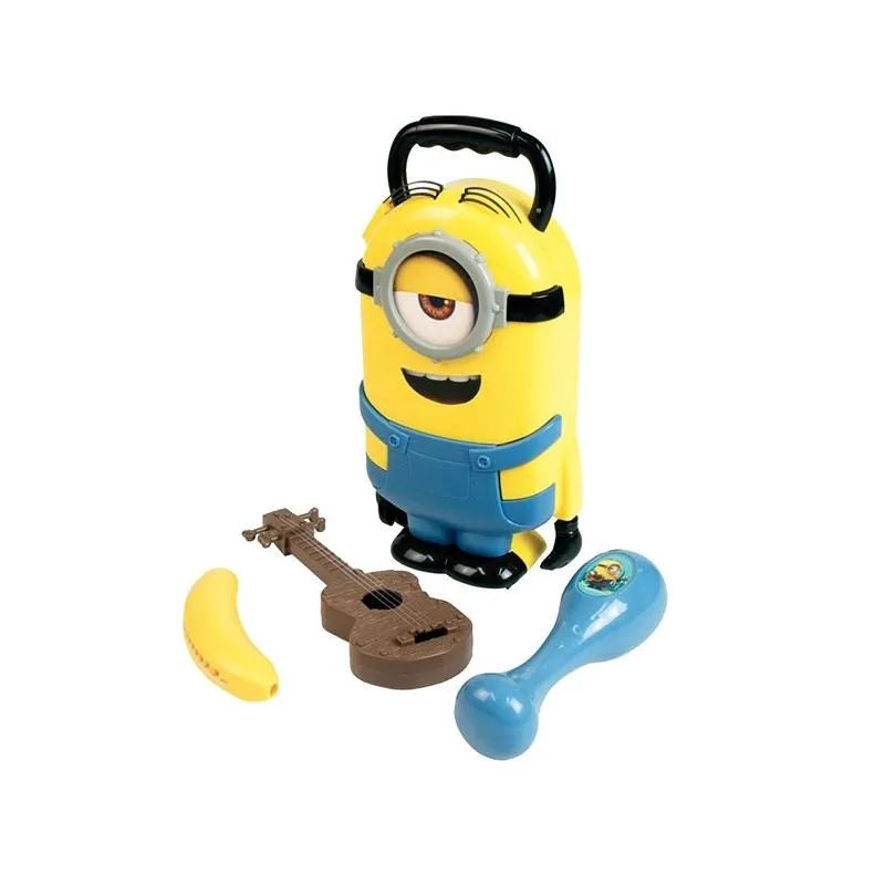 მინიონი სტუარდის ვიზუალის ჩემოდანი