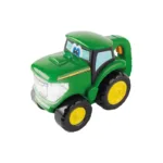 მწვანე ტრაქტორი განათებით დისფლეიში