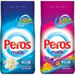 PEROS სარეცხი ფხვნილი ავტომატი თეთრი-9000გრ.