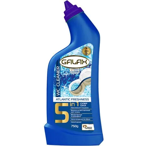 GALAX ტუალეტის საწმენდი და სადეზინფექციო საწმენდი 750 გრ
