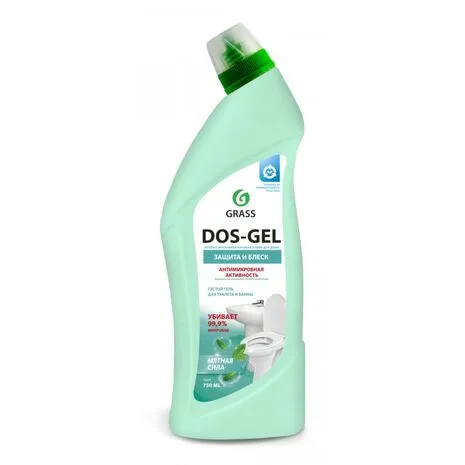 ანტიმიკრობული საწმენდი საშუალება "DOS GEL" მენთოლი 750ml