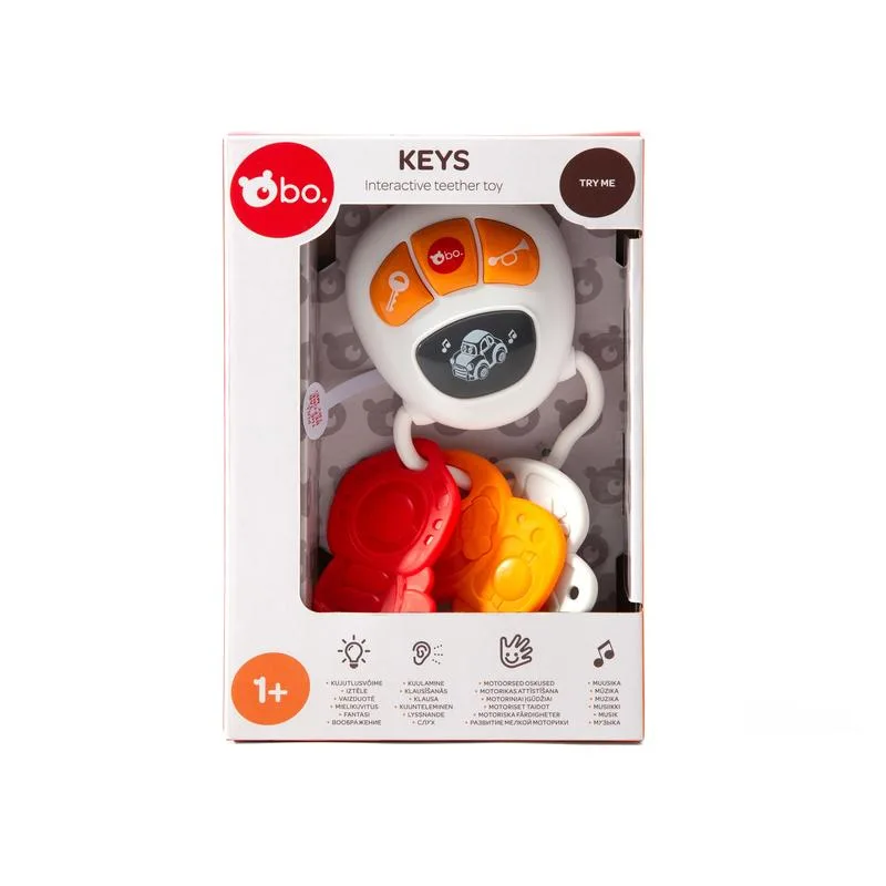 ინტერაქციული სათამაშო გასაღები პულტით