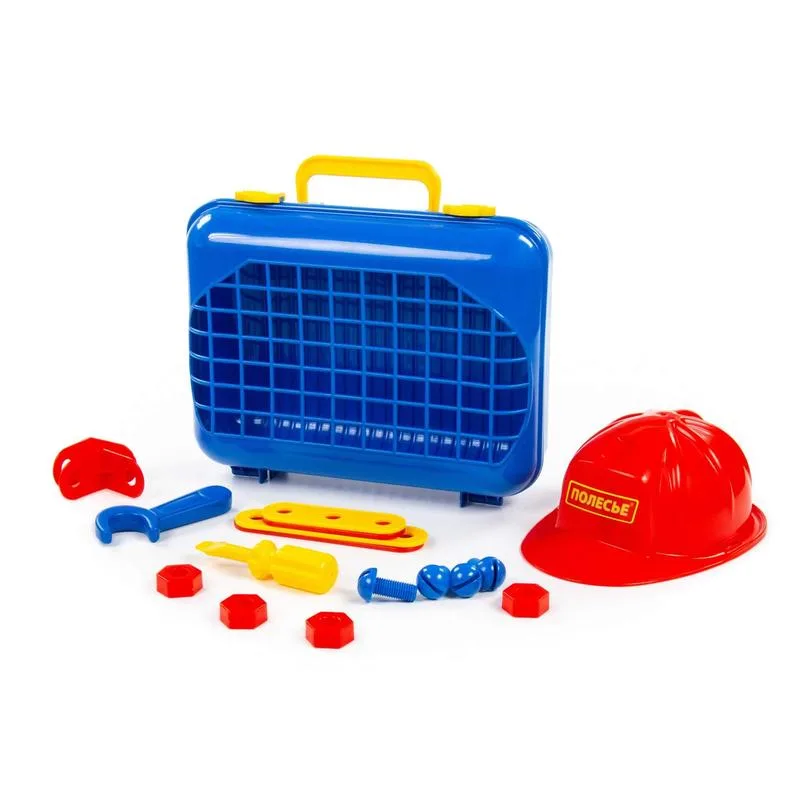 სამშენებლო ხელსაწყოების სათამაშო ნაკრები