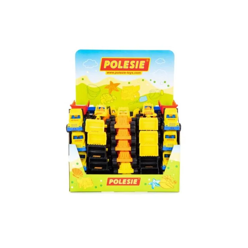 პატარა ზომის სატვირთო მანქანები ასორტიმენტში 34 სახეობა