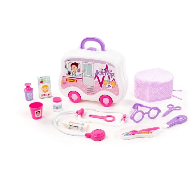 ექიმის ნაკრები ჩემოდნით