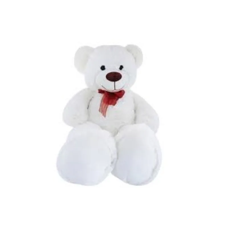 რბილი სათამაშო თეთრი დათვი - 70 სმ